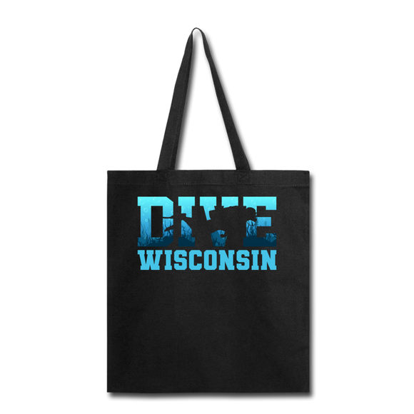 Dive Wisconsin - Tote Bag - black