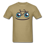 Bike Smile - Unisex Classic T-Shirt - khaki