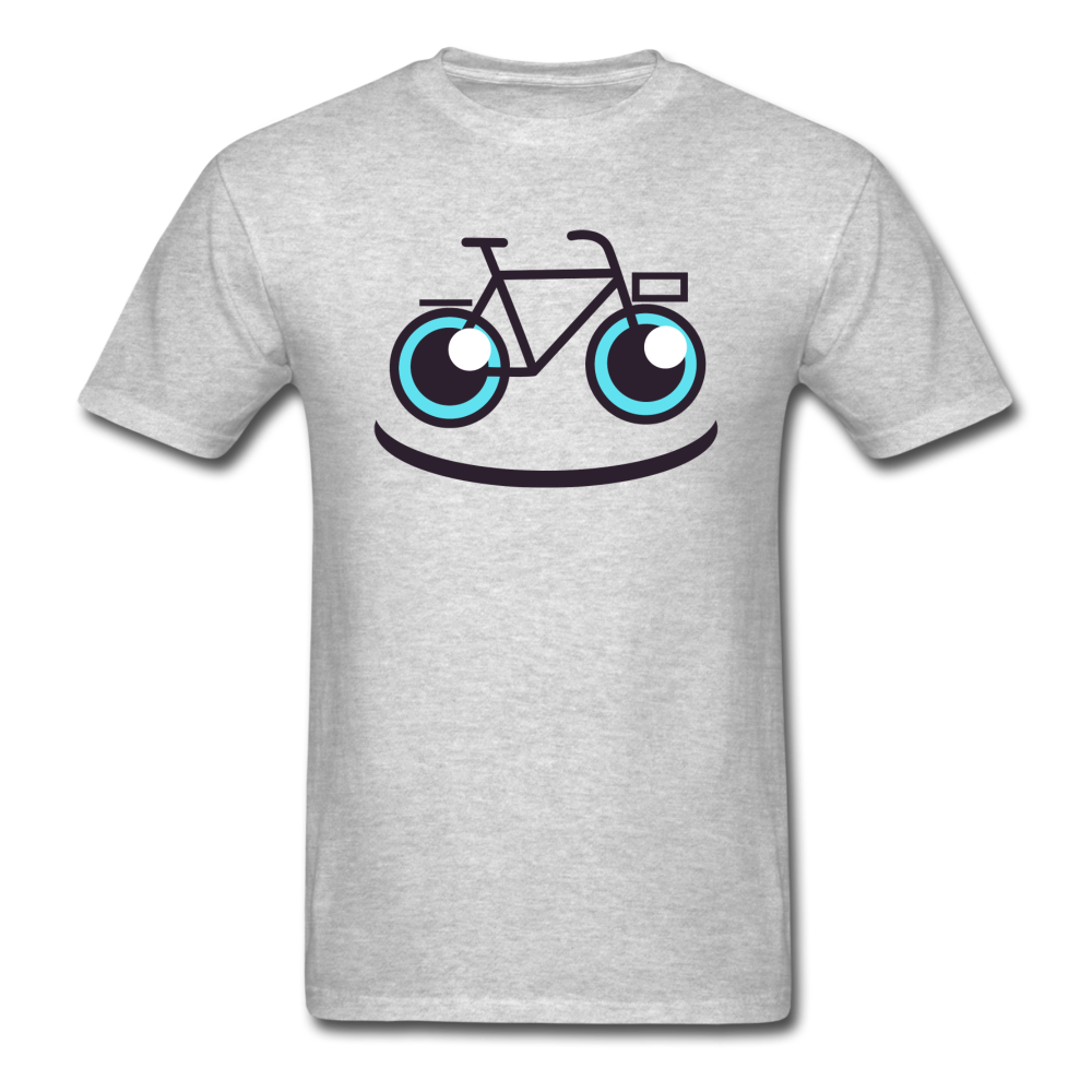 Bike Smile - Unisex Classic T-Shirt - heather gray