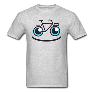 Bike Smile - Unisex Classic T-Shirt - heather gray