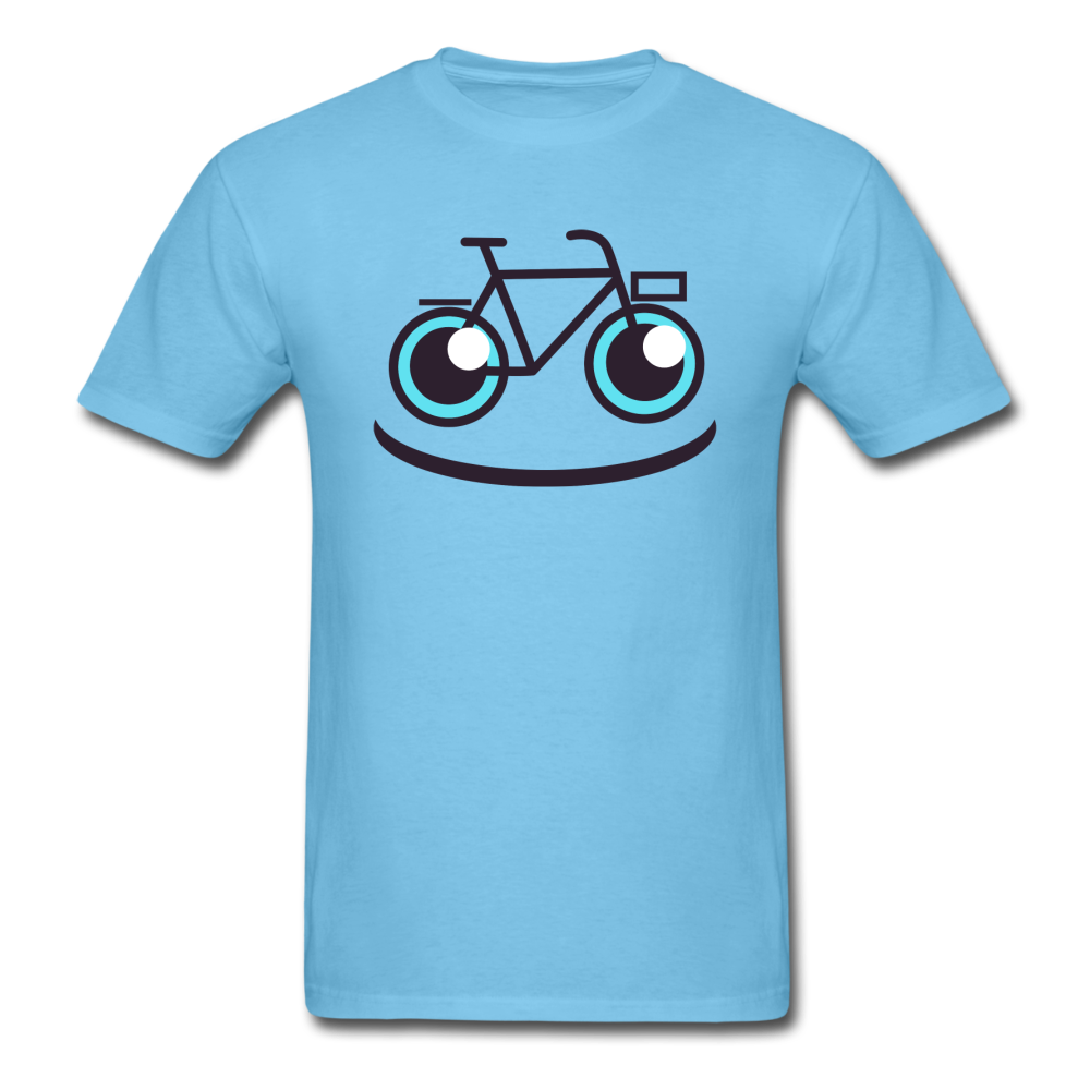 Bike Smile - Unisex Classic T-Shirt - aquatic blue