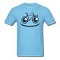 Bike Smile - Unisex Classic T-Shirt - aquatic blue