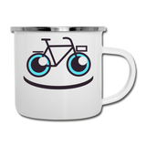 Bike Smile - Camper Mug - white