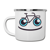 Bike Smile - Camper Mug - white