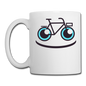 Bike Smile - Coffee/Tea Mug - white