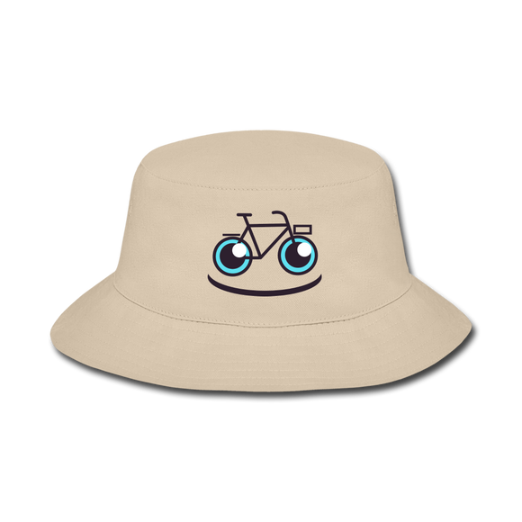 Bike Smile - Bucket Hat - cream