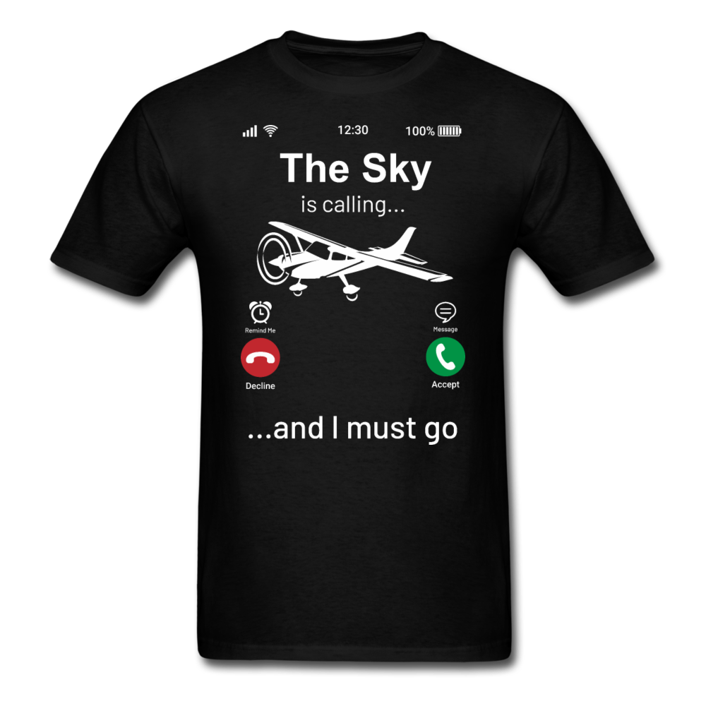 Sky Is Calling - Unisex Classic T-Shirt - black