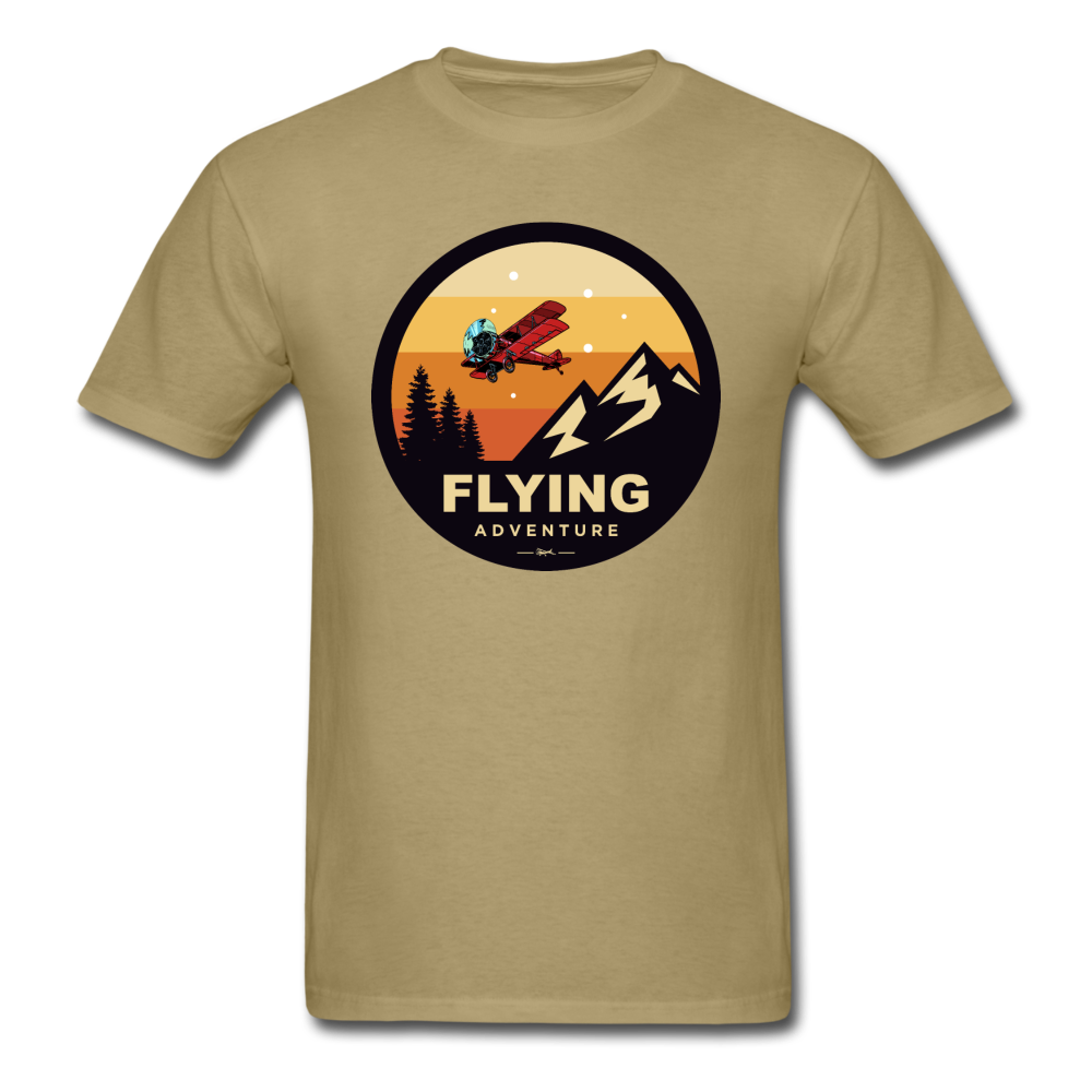 Flying Adventure - Unisex Classic T-Shirt - khaki