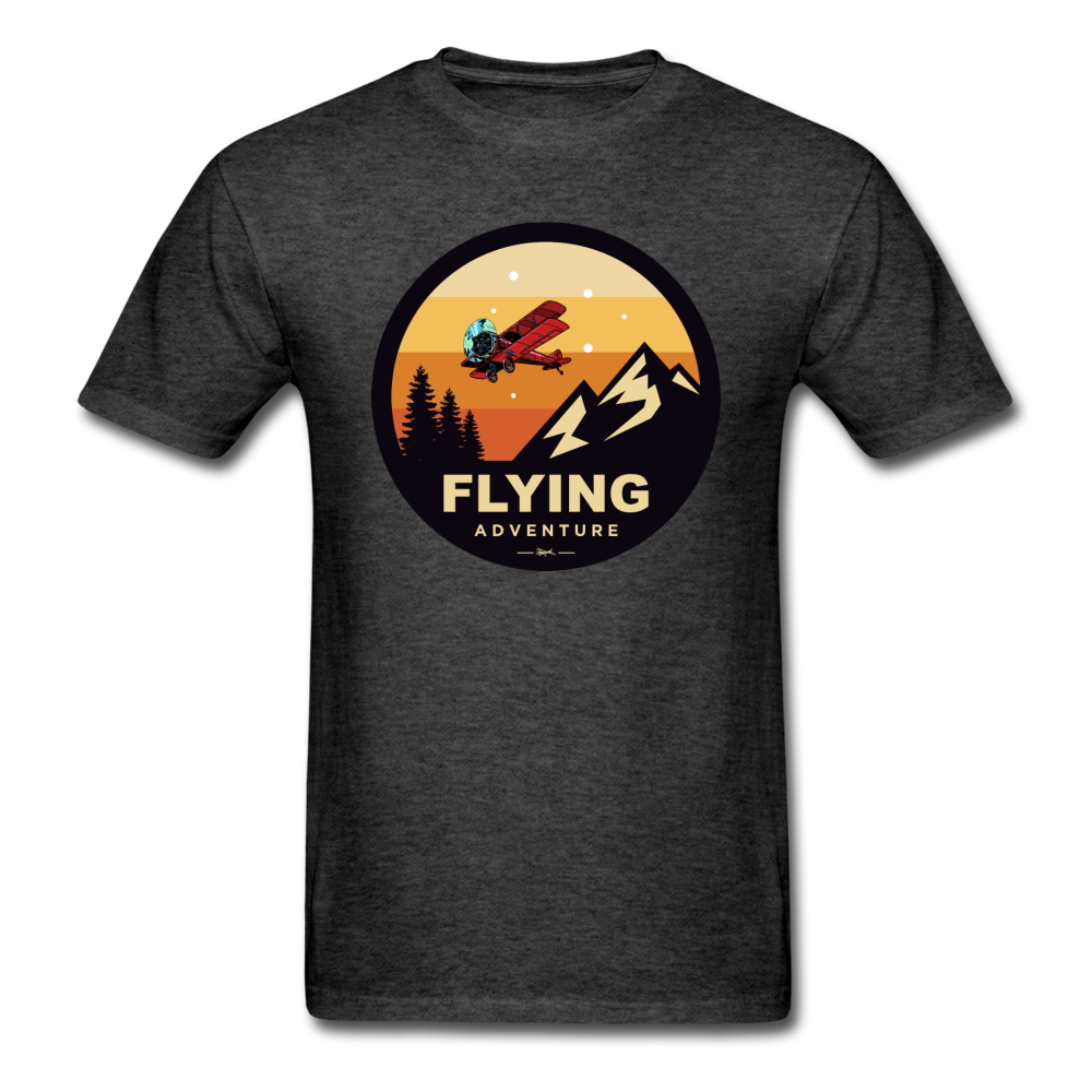 Flying Adventure - Unisex Classic T-Shirt - heather black