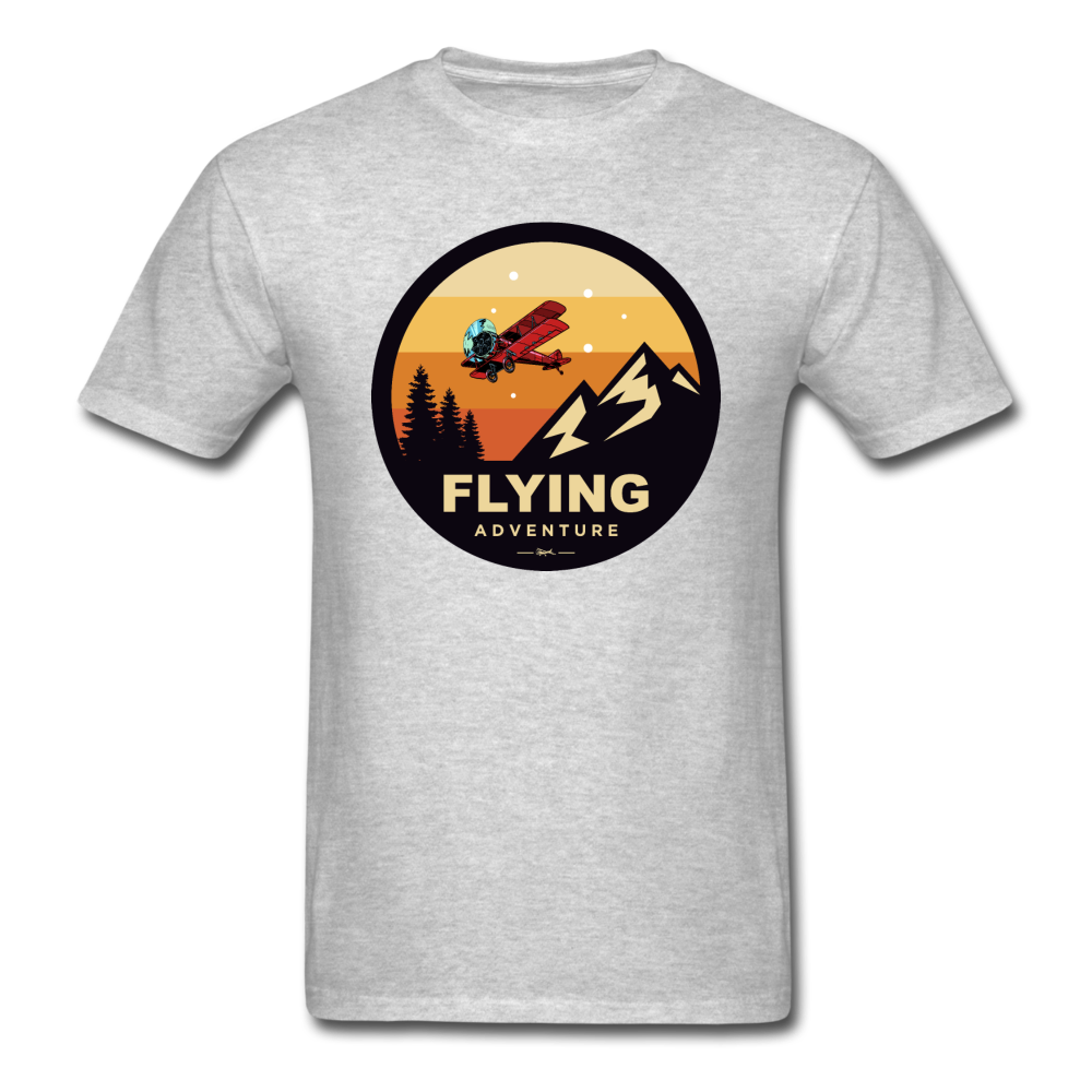 Flying Adventure - Unisex Classic T-Shirt - heather gray