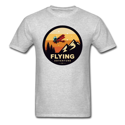 Flying Adventure - Unisex Classic T-Shirt - heather gray