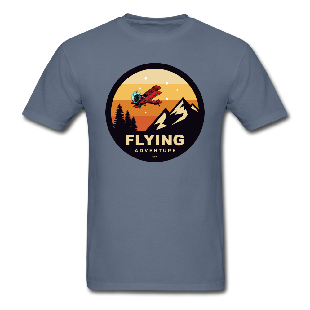 Flying Adventure - Unisex Classic T-Shirt - denim