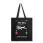 Sky Is Calling - Tote Bag - black