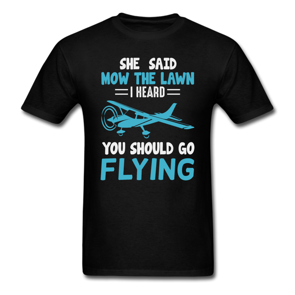 Should Go Flying - Unisex Classic T-Shirt - black