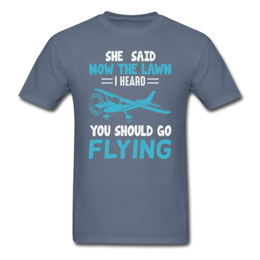 Should Go Flying - Unisex Classic T-Shirt - denim