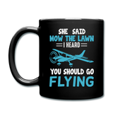 Should Go Flying - Full Color Mug - black