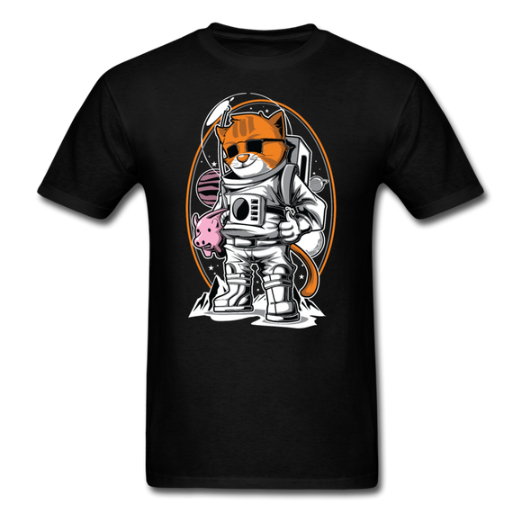 Cat Astronaut - Unisex Classic T-Shirt - black