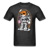 Cat Astronaut - Unisex Classic T-Shirt - heather black