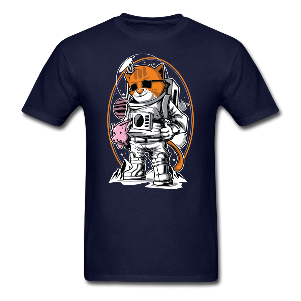 Cat Astronaut - Unisex Classic T-Shirt - navy