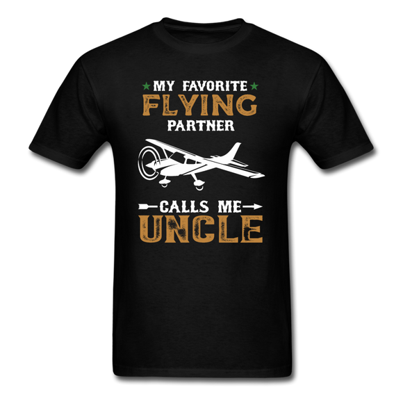 Flying Partner - Uncle - Unisex Classic T-Shirt - black
