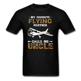 Flying Partner - Uncle - Unisex Classic T-Shirt - black