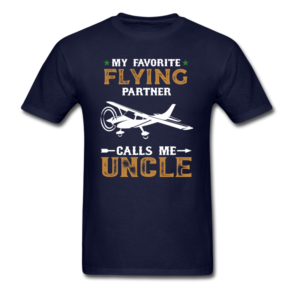 Flying Partner - Uncle - Unisex Classic T-Shirt - navy