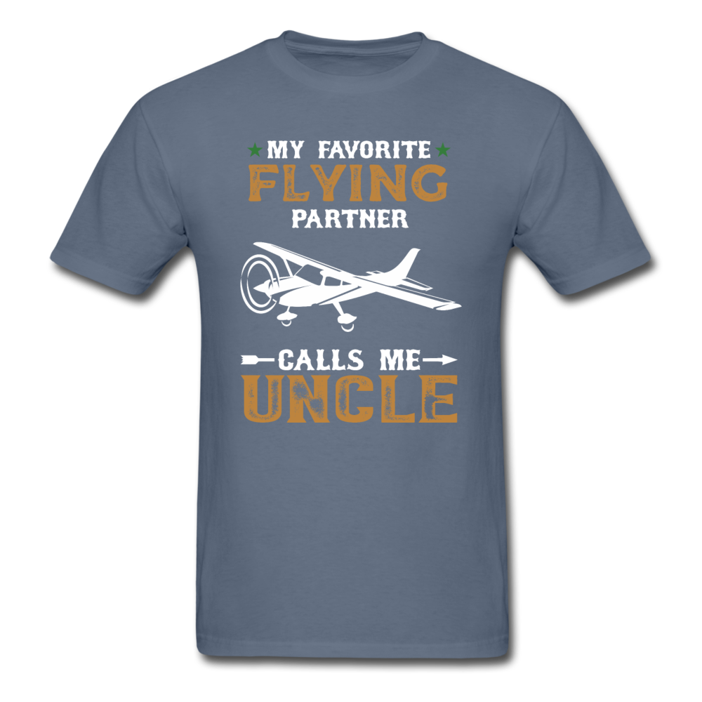 Flying Partner - Uncle - Unisex Classic T-Shirt - denim