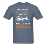 Flying Partner - Uncle - Unisex Classic T-Shirt - denim
