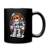 Cat Astronaut - Full Color Mug - black