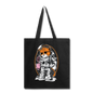 Cat Astronaut - Tote Bag - black