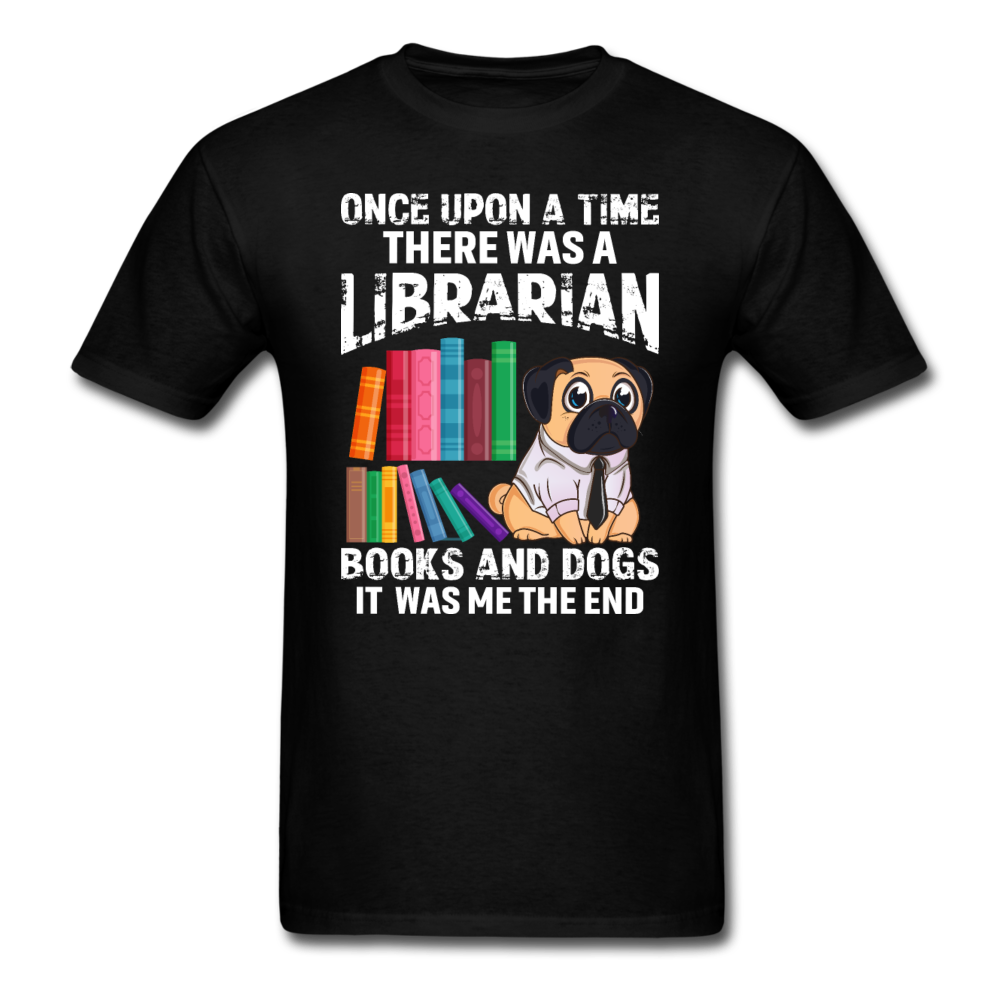 Librarian - Books And Dogs - Unisex Classic T-Shirt - black