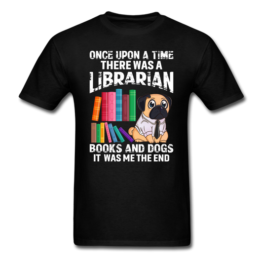 Librarian - Books And Dogs - Unisex Classic T-Shirt - black