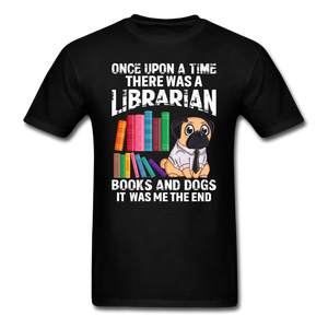 Librarian - Books And Dogs - Unisex Classic T-Shirt - black