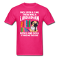 Librarian - Books And Dogs - Unisex Classic T-Shirt - fuchsia