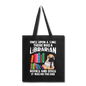 Librarian - Books And Dogs - Tote Bag - black