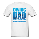 Diving Dad - Cooler - Unisex Classic T-Shirt - white