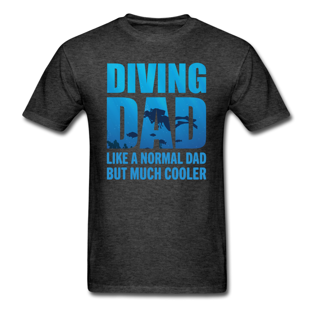 Diving Dad - Cooler - Unisex Classic T-Shirt - heather black