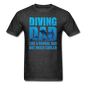 Diving Dad - Cooler - Unisex Classic T-Shirt - heather black