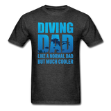 Diving Dad - Cooler - Unisex Classic T-Shirt - heather black