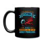 Want To Go Flying - Full Color Mug - black