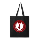 If A Glass Of Wine - Tote Bag - black