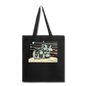 Astronaut Biker - Tote Bag - black