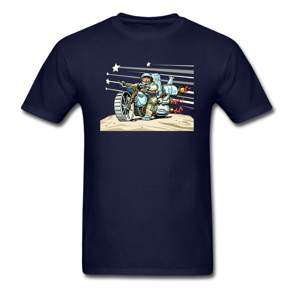 Astronaut Biker - Unisex Classic T-Shirt - navy