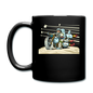 Astronaut Biker - Full Color Mug - black