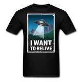 I Want To Belive - Unisex Classic T-Shirt - black