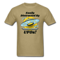 Easily Distracted - UFOs - Unisex Classic T-Shirt - khaki