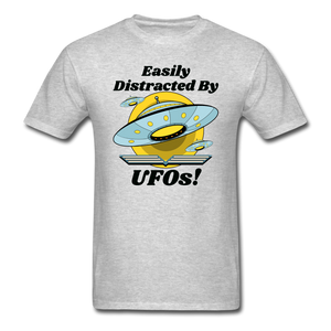 Easily Distracted - UFOs - Unisex Classic T-Shirt - heather gray