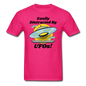 Easily Distracted - UFOs - Unisex Classic T-Shirt - fuchsia