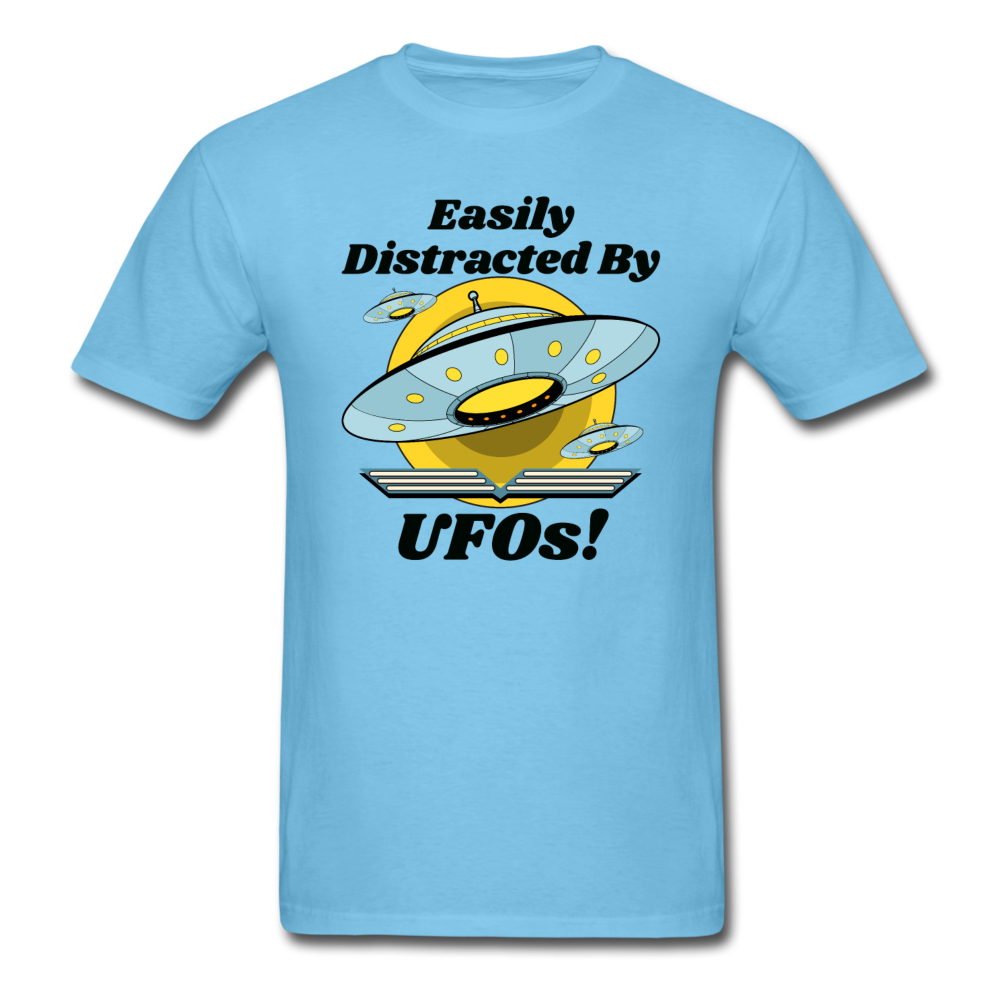 Easily Distracted - UFOs - Unisex Classic T-Shirt - aquatic blue