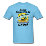 Easily Distracted - UFOs - Unisex Classic T-Shirt - aquatic blue